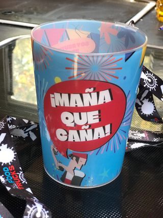 Vaso plástico con lanyard Food Truck Pilares