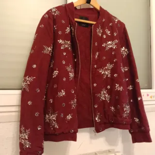 Bomber Zara bordada