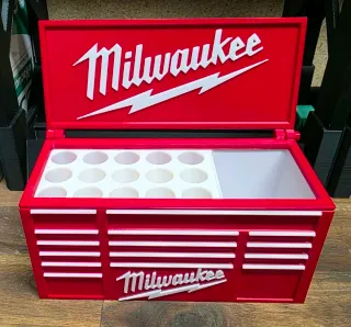 Portapenne Milwaukee rosso