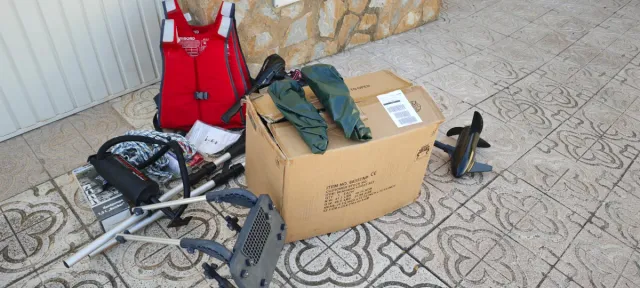 Barca hinchable Intex Seahawk 4 + motor