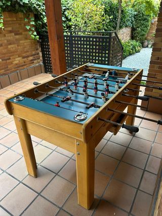 Futbolín madera tradicional