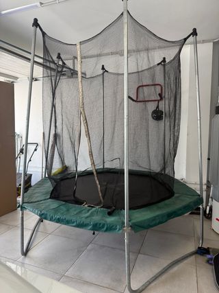 Cama elástica Domyos con red de seguridad