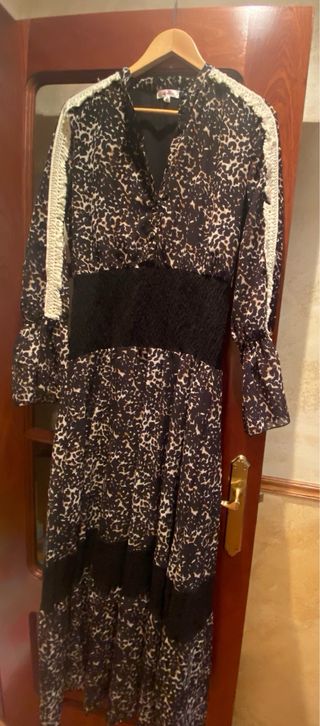 Vestido estampado leopardo