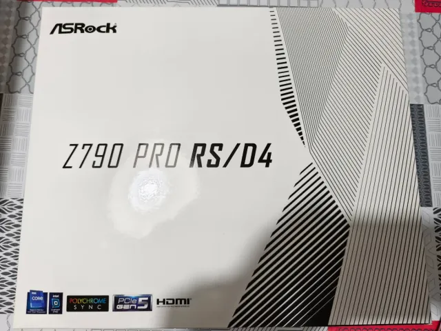 i7 12700kf + ASRock Z790 PRO RS/D4 +32gb RAM