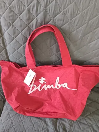 Bolsa shopping Bimba y Lola roja