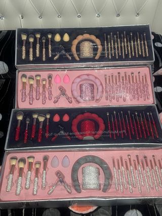 Set de Brochas de Maquillaje Brillantes