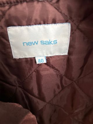 Chaqueta  marrón mujer