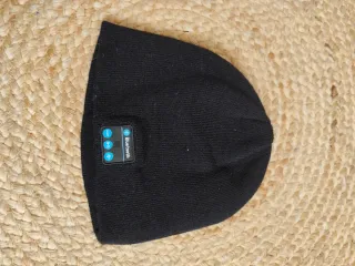 Gorro Bluetooth Negro para Correr