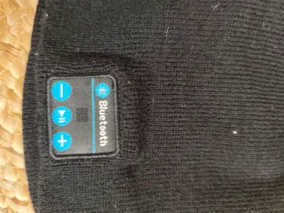 Gorro Bluetooth Negro para Correr