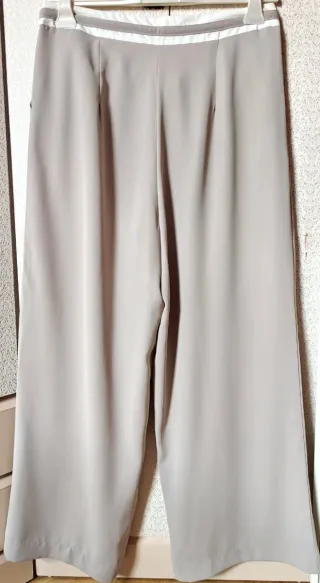 Pantalón pinzas gris Lefties nuevo