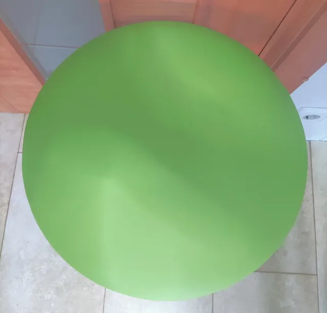 2 Taburetes de  cocina verde y blanco