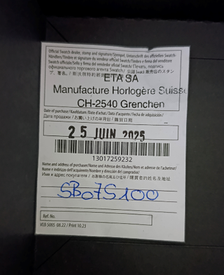 Swatch Big Bold Aqua Shimmer – Acciaio & Silicone