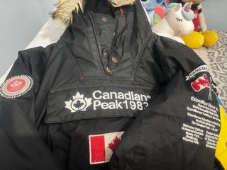 Abrigo Anorak Niño Canadian Peak Negro