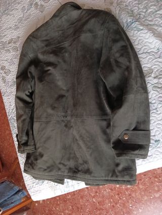 Chaquetón hombre verde oliva