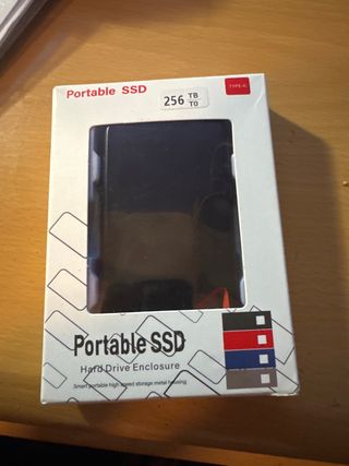 Disco Duro Externo SSD 256tb Tipo-C