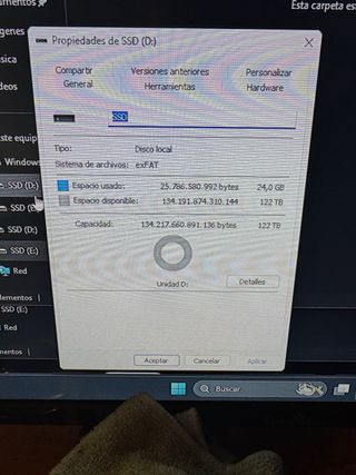 Disco Duro Externo SSD 256tb Tipo-C