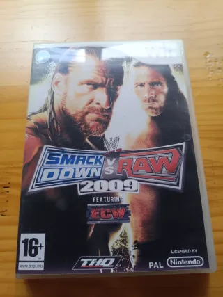 Juego Wii SmackDown VS Raw.