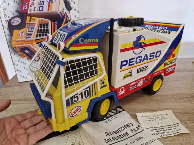 Camión Paya Pegaso París Dakar Antiguo
