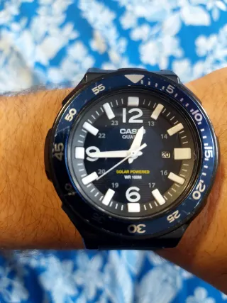 Reloj Casio MRW-S310H Solar Powered WR 100M