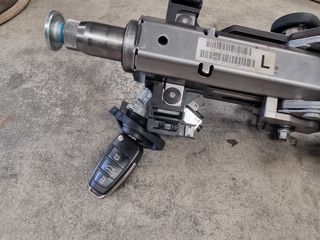 Columna direccion + antirrobo con  llave Audi Q3