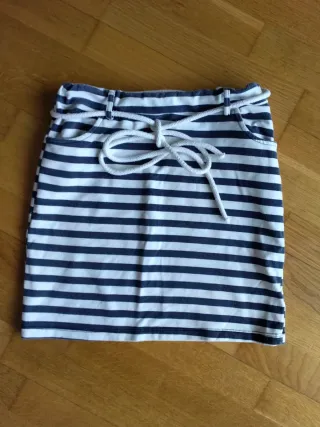 Falda marinera de rayas Talla 36 