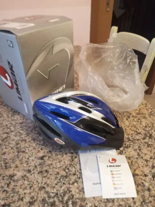 Casco bici Limar blu/bianco/nero ragazzo
