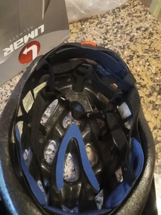 Casco bici Limar blu/bianco/nero ragazzo