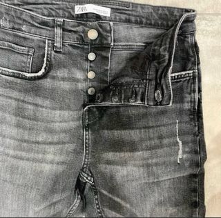 Jeans Uomo Zara Neri Tg. 40