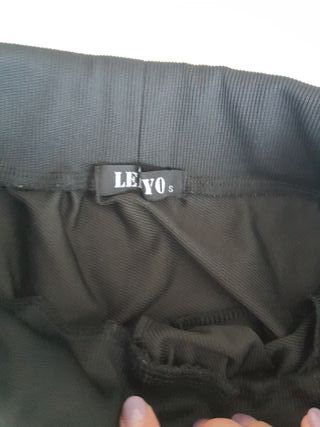 Pantalón de chándal negro talla S