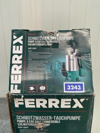 Bomba sumergible aguas sucias Ferrex