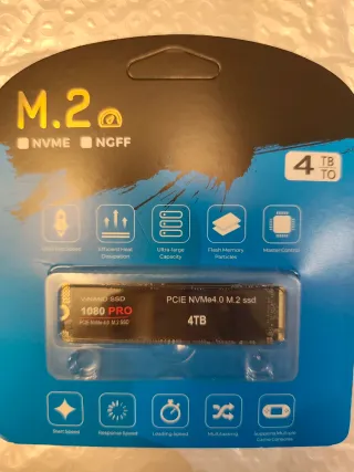 SSD NVMe 4.0 M.2 4TB