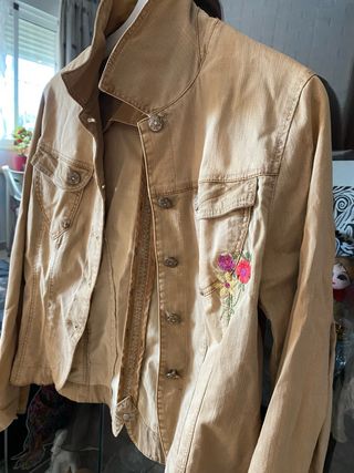 Chaqueta Jocavi Diseño Floral Talla M