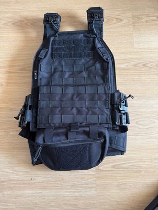 Porta placas con apertura rápida