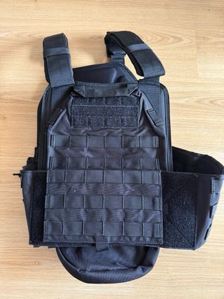 Porta placas con apertura rápida