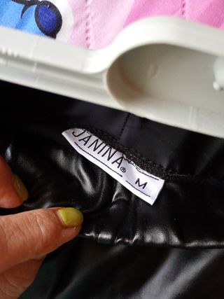 Leggings efecto piel mujer