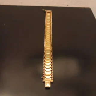 Antigua pulsera chapada en oro