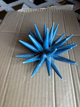 Ceramica Caltagirone Stella Blu