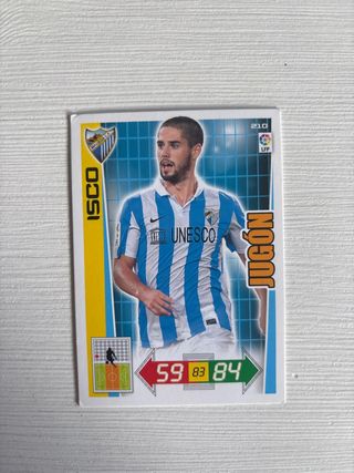 Cromo fútbol Isco Málaga 2012-13