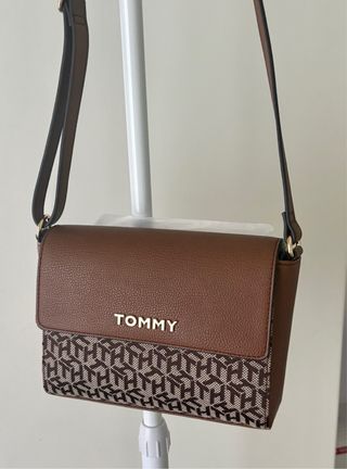 Bolso Tommy Hilfiger Marrón Nuevo