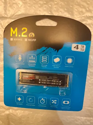 Disco Duro NVMe M.2 4TB