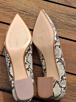 Zapatos Salón Piel Serpiente Talla 39