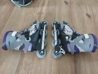 Patines Oxelo Jr con bolso y protecciones