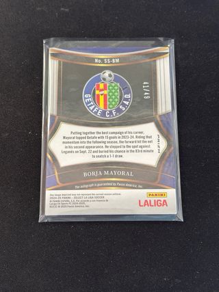 Autógrafo Borja Mayoral /49 