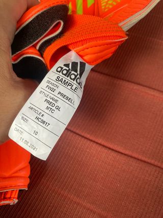 Guantes Portero Adidas Predator GL Match Naranja