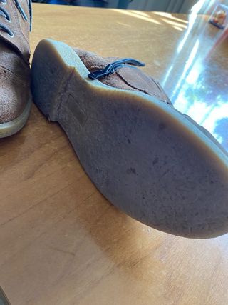 Botas niña marrón talla 35