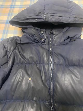 Abrigo Calvin Klein Negro/Azul