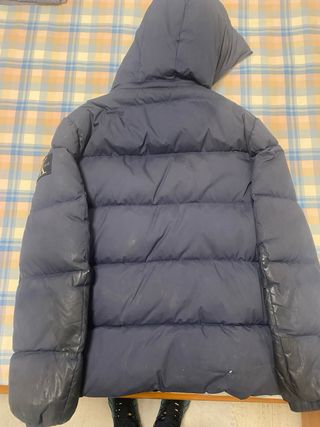 Abrigo Calvin Klein Negro/Azul