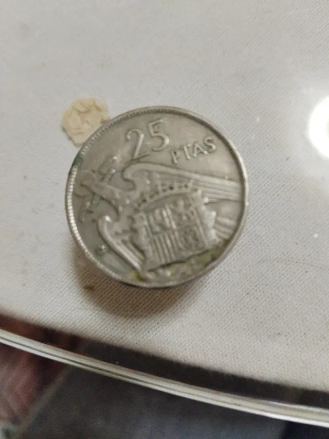 25 Pesetas 1957 Estrella 59