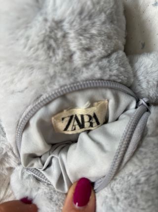 Bolso peluche pingüino niña