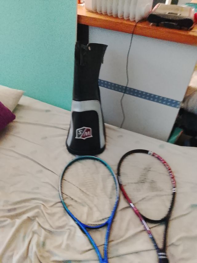 Raquetas de Tenis (2 unidades)regalo bolsa y pelot